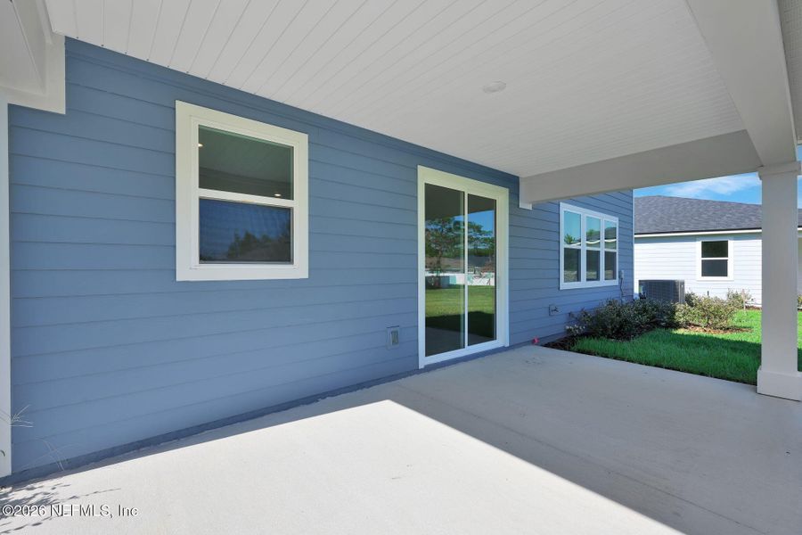 Exterior details and patio area of a home in Hyland Trail, Green Cove Springs (Image 2). Exterior details and patio area of a home in Hyland Trail, Green Cove Springs (Image 2).