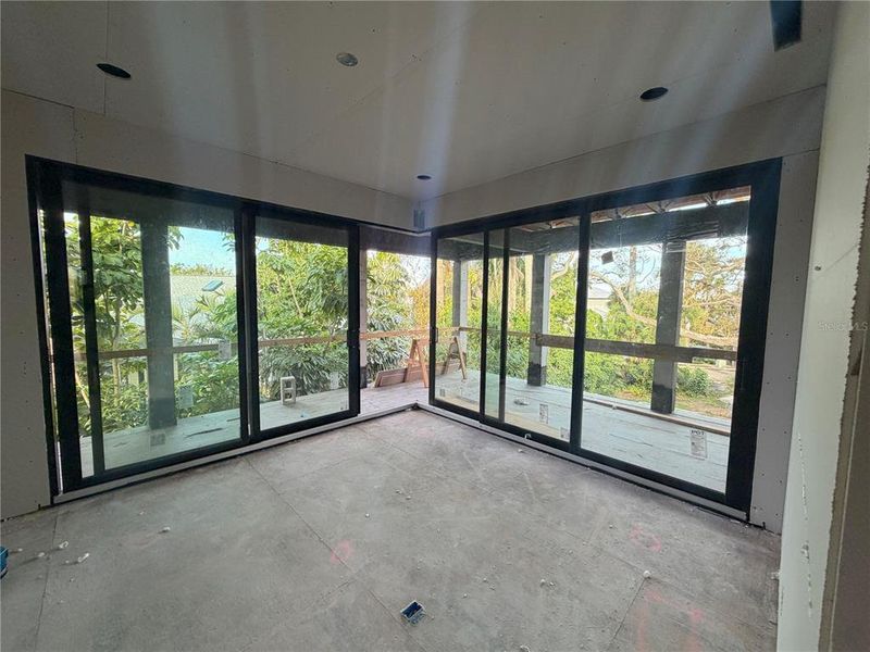 In-progress construction of a new home in , Sarasota, FL (Image 16).