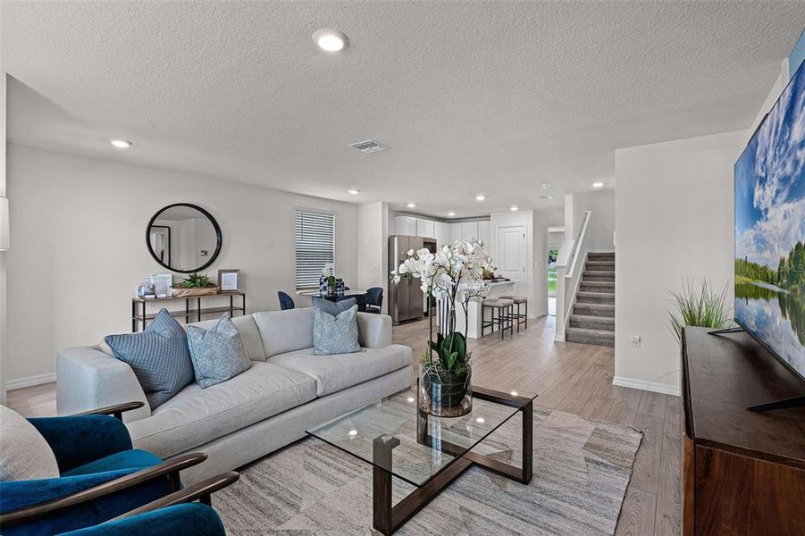 Furnished interior view inside a new home in Evergreen Park, Kissimmee (Image 6).