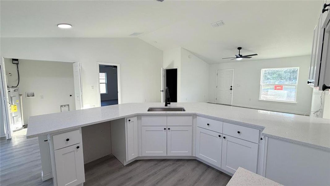 Furnished interior view inside a new home in , Dunnellon (Image 10).