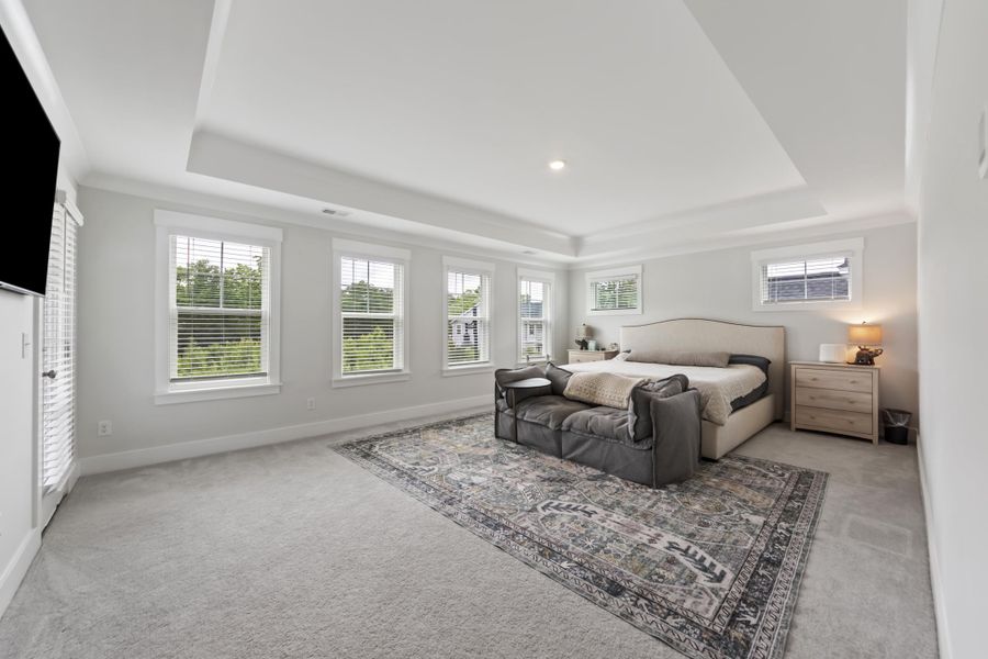 Furnished interior view inside a new home in Cordgrass Landing, Johns Island (Image 21).