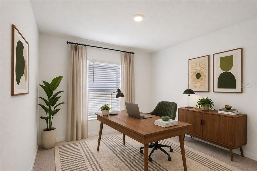 Furnished interior view inside a new home in Trilby Crossing, Brooksville (Image 5).