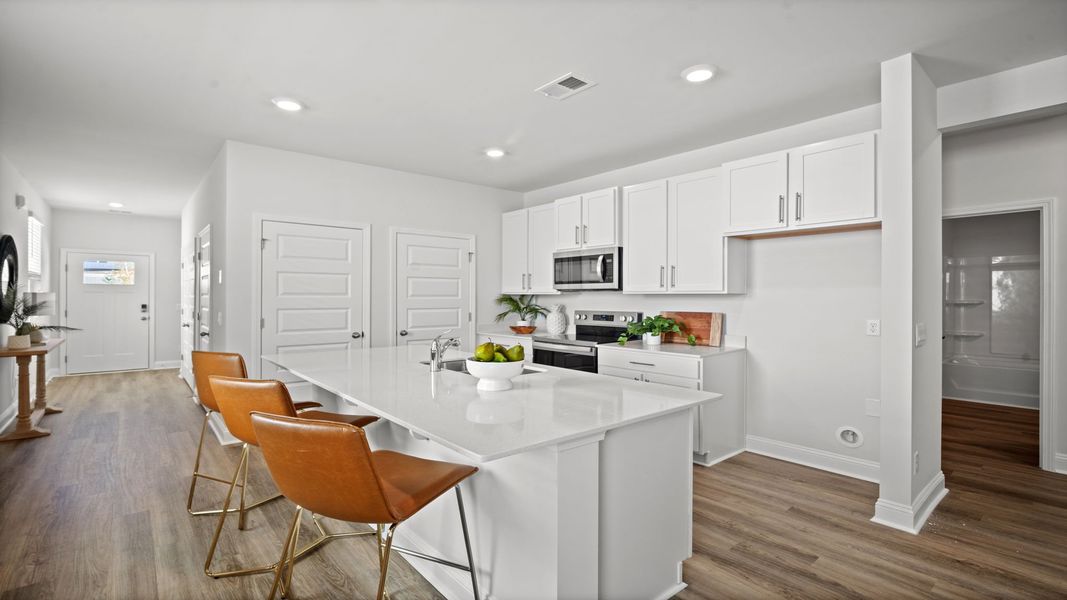 Furnished interior view inside a new home in Palm Ridge, Guyton (Image 9).