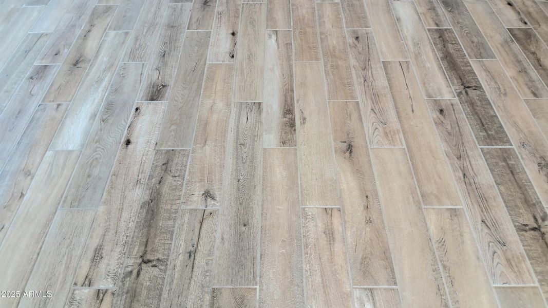 Beautiful plank style flooring