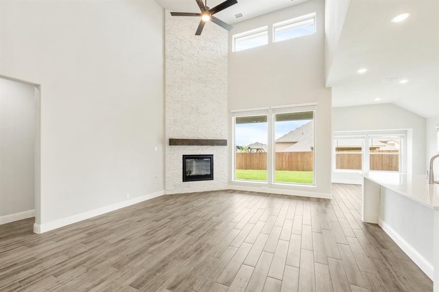 Spacious, unfurnished interior of a new home in Homestead at Daniel Farms Phase 2, DeSoto (Image 27). Spacious, unfurnished interior of a new home in Homestead at Daniel Farms Phase 2, DeSoto (Image 27).