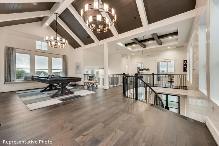 Furnished interior view inside a new home in Somercrest, Midlothian (Image 14). Furnished interior view inside a new home in Somercrest, Midlothian (Image 14).