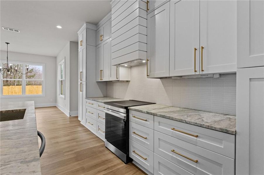 Furnished interior view inside a new home in , Pendergrass (Image 10).