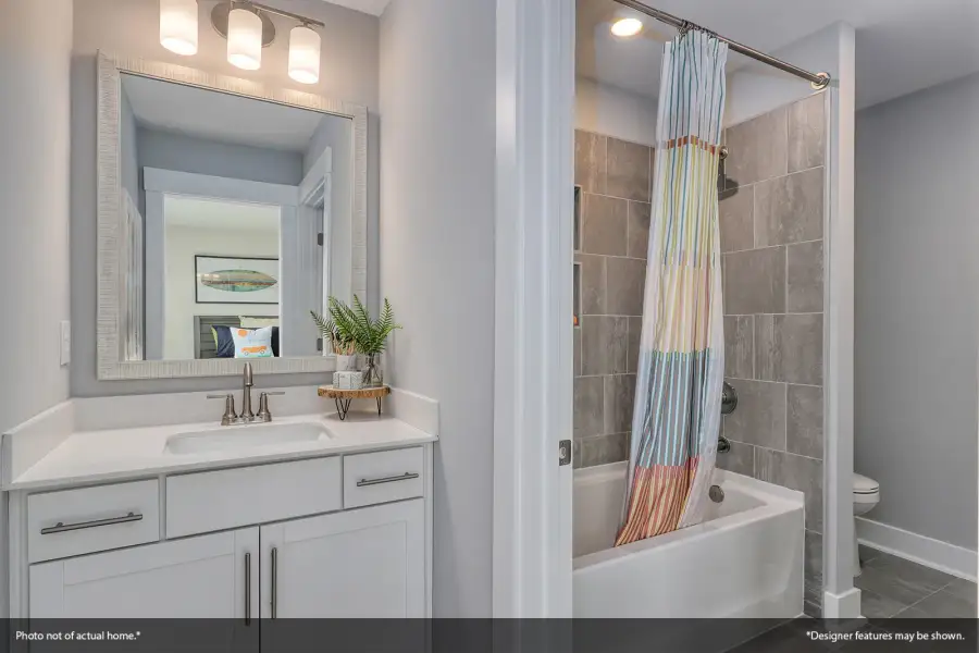 Furnished interior view inside a new home in Meadows at Four Mile, Conway (Image 22).