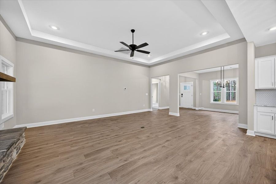 Spacious, unfurnished interior of a new home in White Oaks, The Rock (Image 21). Spacious, unfurnished interior of a new home in White Oaks, The Rock (Image 21).