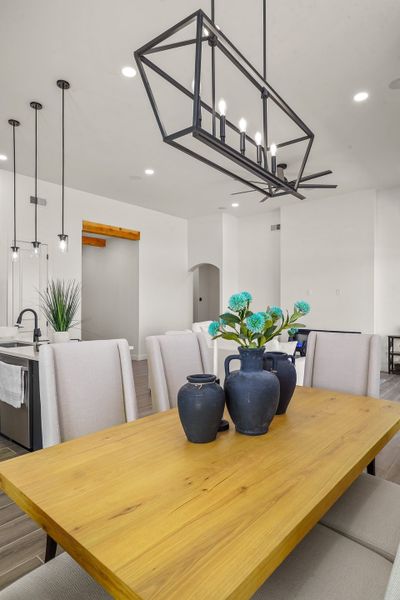 Representative furnished interior of a home built from the Escondido by LEH. Homes in Verdancia, El Paso (Image 51).