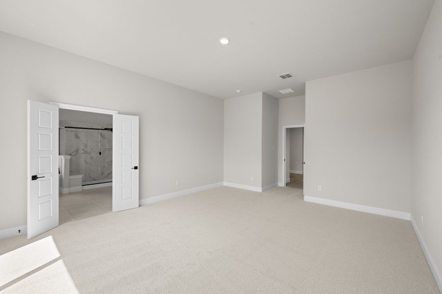 Spacious, unfurnished interior of a new home in Mockingbird Hills - Signature Series, Joshua (Image 22). Spacious, unfurnished interior of a new home in Mockingbird Hills - Signature Series, Joshua (Image 22).