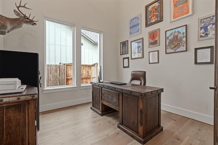Furnished interior view inside a new home in The Highlands, Porter (Image 30).
