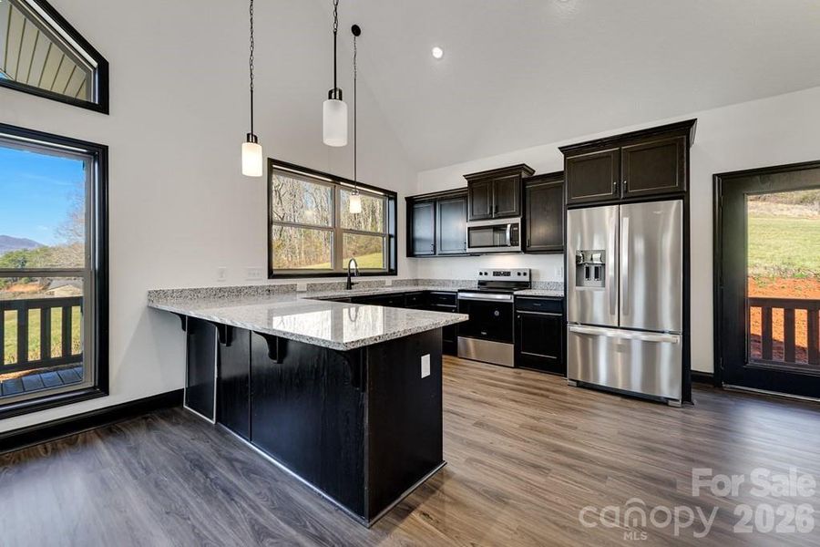 Furnished interior view inside a new home in , Franklin (Image 5).