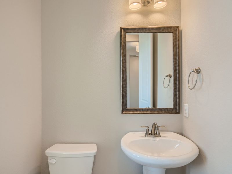 Plan 1407 Powder Room Representative Photo