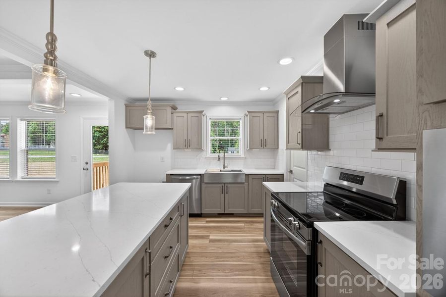Furnished interior view inside a new home in , Winston-Salem (Image 15).