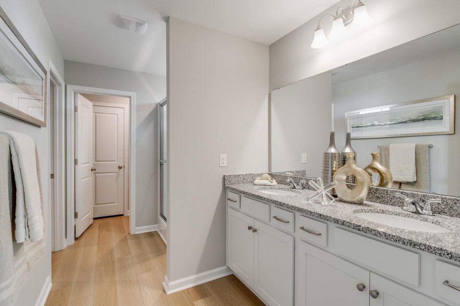 Furnished interior view inside a new home in , Summerville (Image 29).