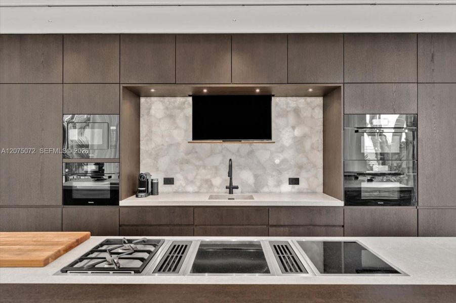 Close-up of interior finishes inside a home in , Miami Beach (Image 20).