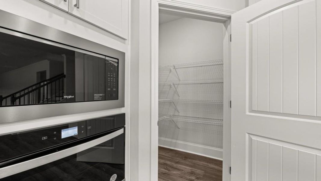 Furnished interior view inside a new home in Hamptons at Riverwood East, Dallas (Image 29).