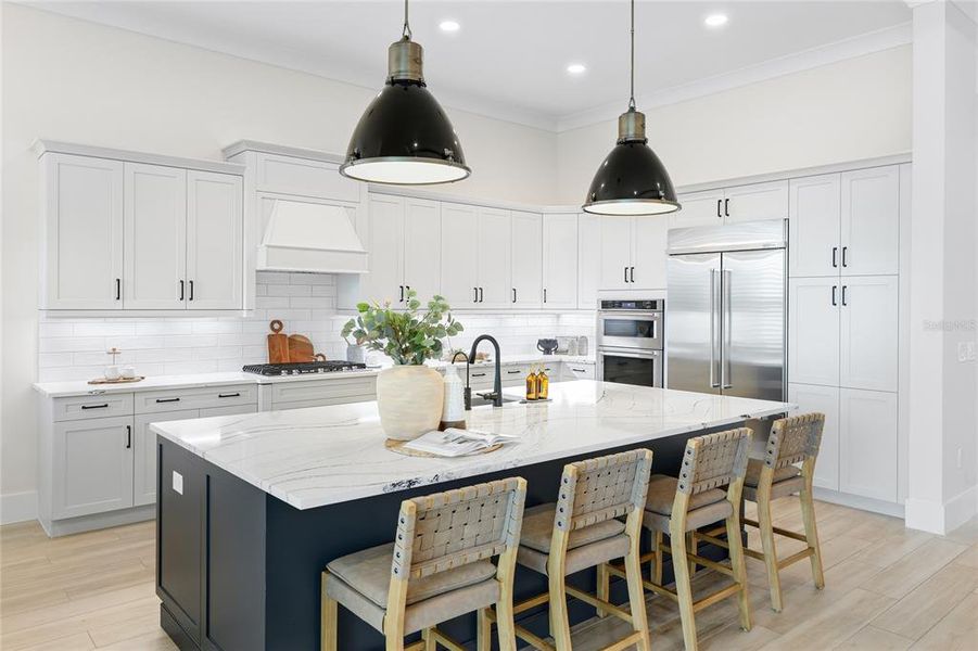 Furnished interior view inside a new home in , Sarasota (Image 17).