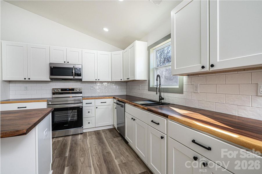 Furnished interior view inside a new home in , Connelly Springs (Image 10).