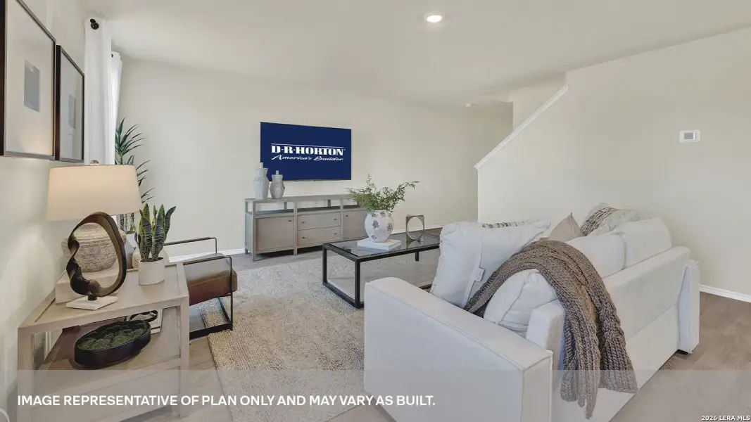 Furnished interior view inside a new home in , Kyle (Image 23).