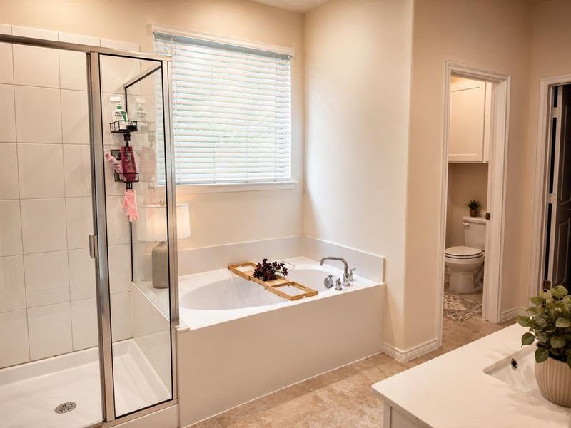 Furnished interior view inside a new home in The Woods at Lindsey Place, Anna (Image 7).
