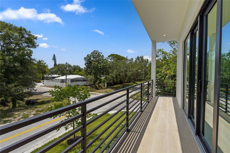 Exterior details and patio area of a home in , Sarasota (Image 47).