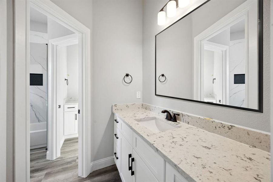 Furnished interior view inside a new home in , Royse City (Image 13).