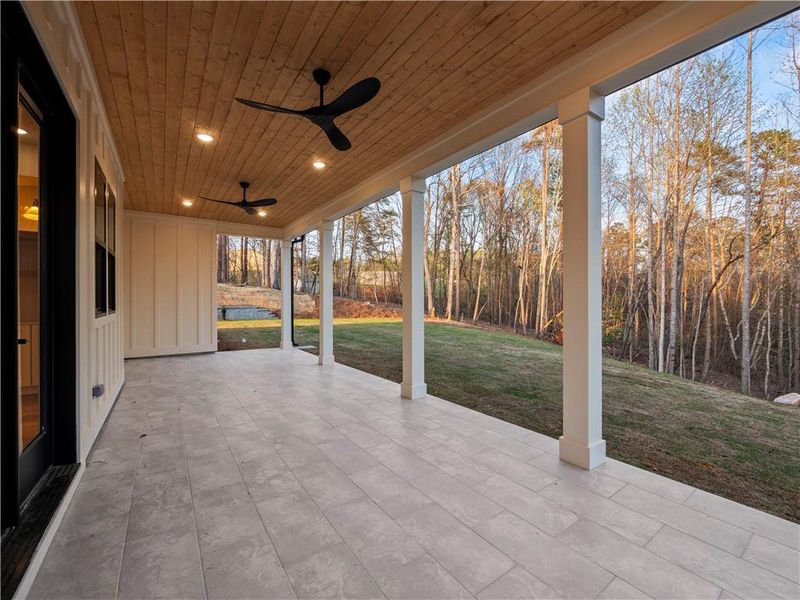 Exterior details and patio area of a home in , Gainesville (Image 42).