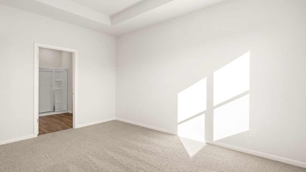 Spacious, unfurnished interior of a new home in The Preserve at Agricultural Village, Perry (Image 20).