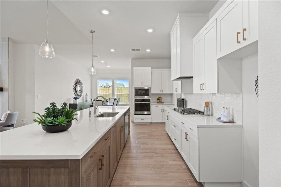 Furnished interior view inside a new home in Broken Oak, Georgetown (Image 35).