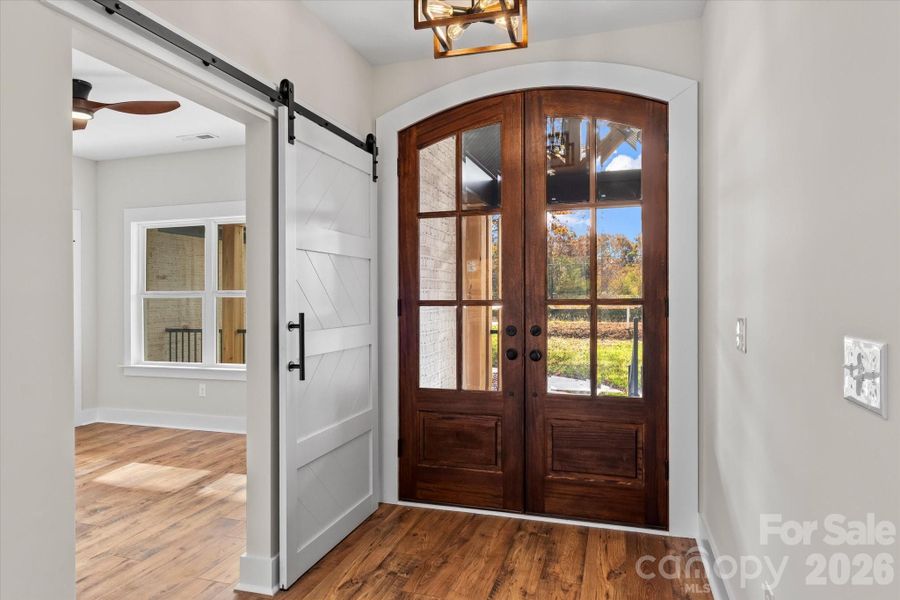 Mahogany Double Doors