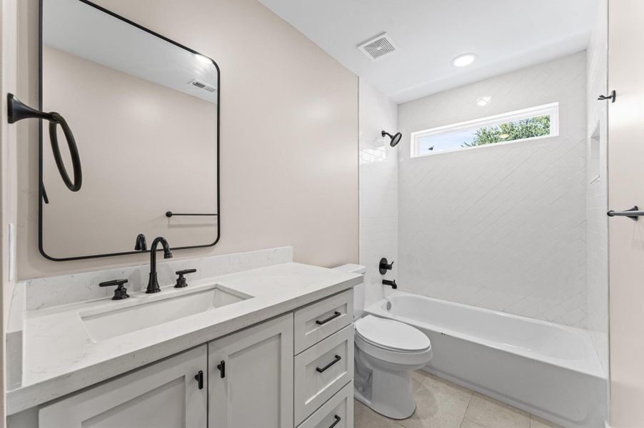 Furnished interior view inside a new home in , Houston (Image 12).