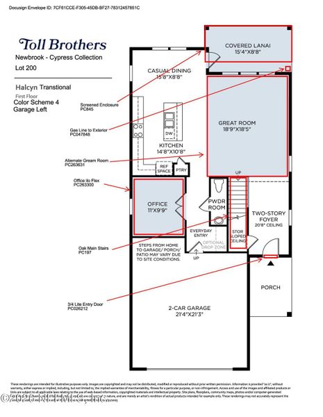 2D floor plan layout of this home in , St. Augustine, FL (Image 3). 2D floor plan layout of this home in , St. Augustine, FL (Image 3).
