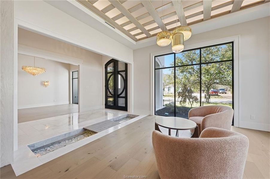 Exterior details and patio area of a home in , Bryan (Image 24).