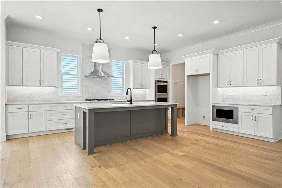 Furnished interior view inside a new home in , Marietta (Image 5).