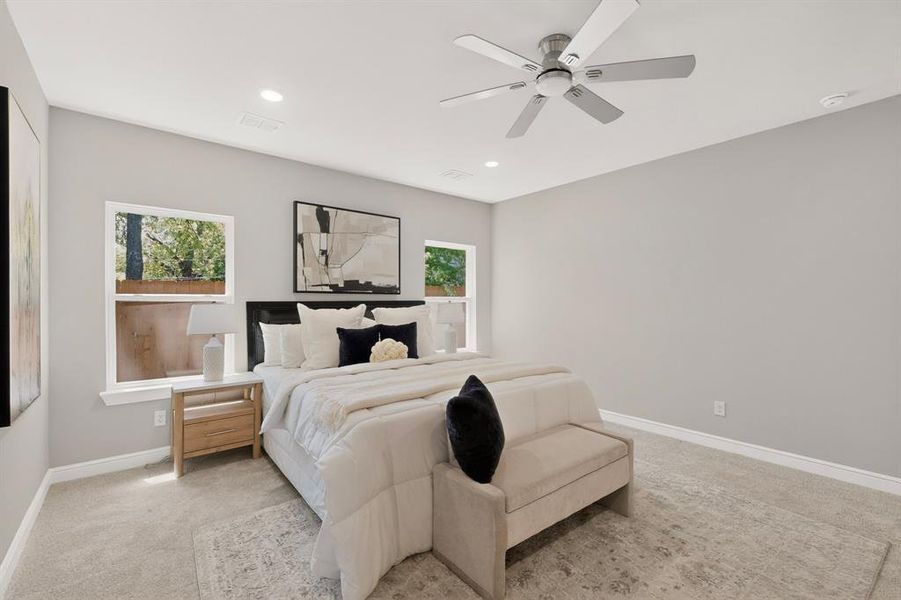 Furnished interior view inside a new home in , White Settlement (Image 10).