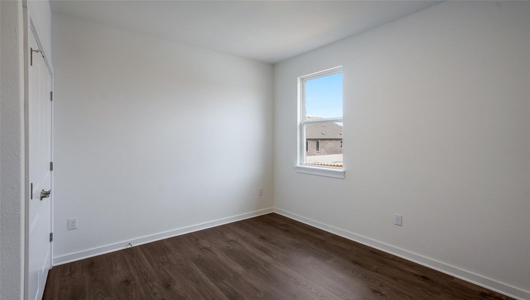 Spacious, unfurnished interior of a new home in Rosenbusch Ranch, Leander (Image 17). Spacious, unfurnished interior of a new home in Rosenbusch Ranch, Leander (Image 17).