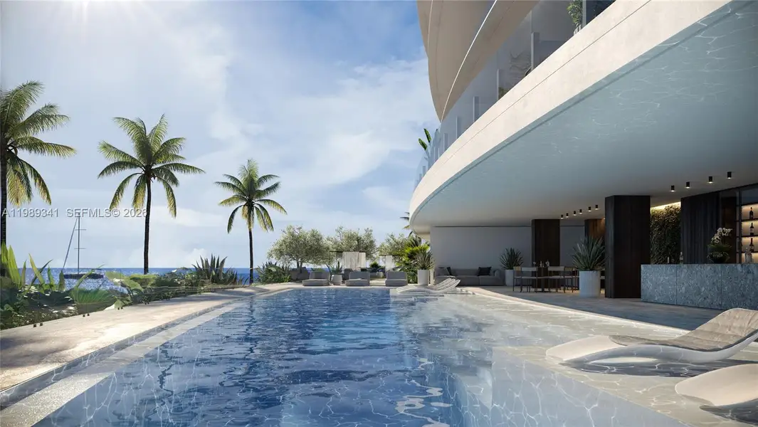 Condo located in Miami, FL showcasing its design and architecture (Image 3).