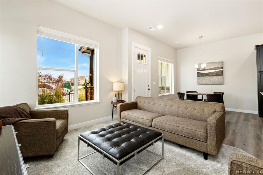 Furnished interior view inside a new home in , Loveland (Image 11).