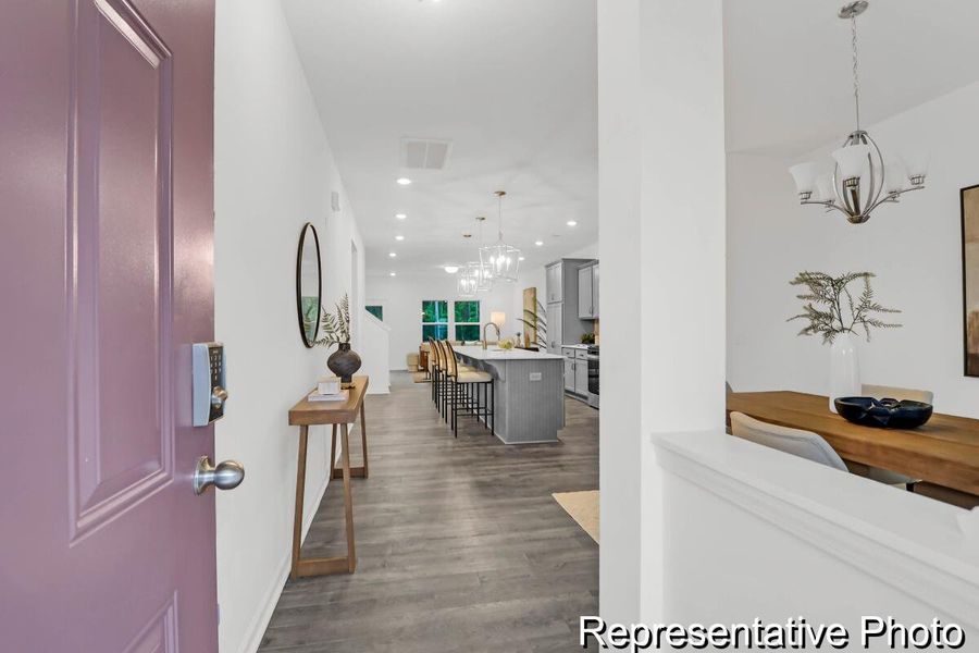 Furnished interior view inside a new home in , Ravenel (Image 5). Furnished interior view inside a new home in , Ravenel (Image 5).