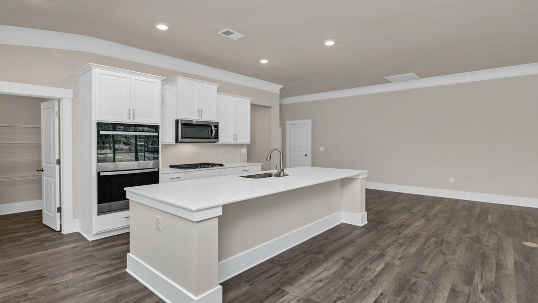 Furnished interior view inside a new home in Cross Creek, Lexington (Image 7). Furnished interior view inside a new home in Cross Creek, Lexington (Image 7).