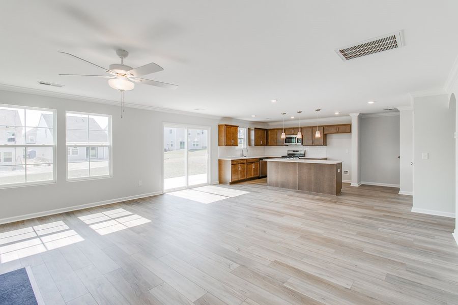 Spacious, unfurnished interior of a new home in Ellington, Elgin (Image 23). Spacious, unfurnished interior of a new home in Ellington, Elgin (Image 23).