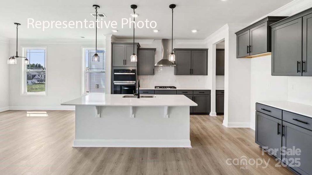 Furnished interior view inside a new home in Sanctuary at Southgate, Indian Trail (Image 2).