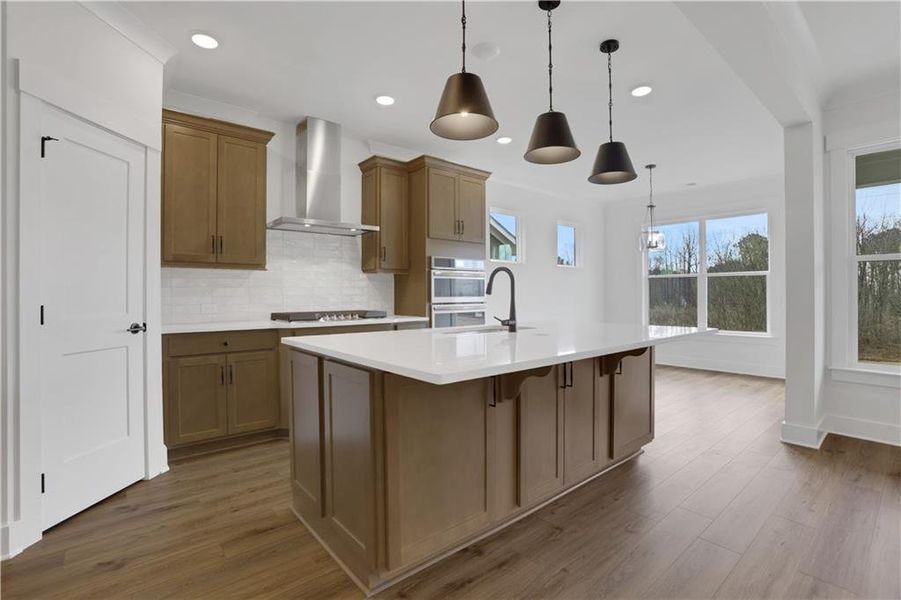 Furnished interior view inside a new home in Marble Tree, Ball Ground (Image 11).