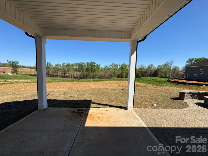 Exterior details and patio area of a home in Chasewood, Mint Hill (Image 4).