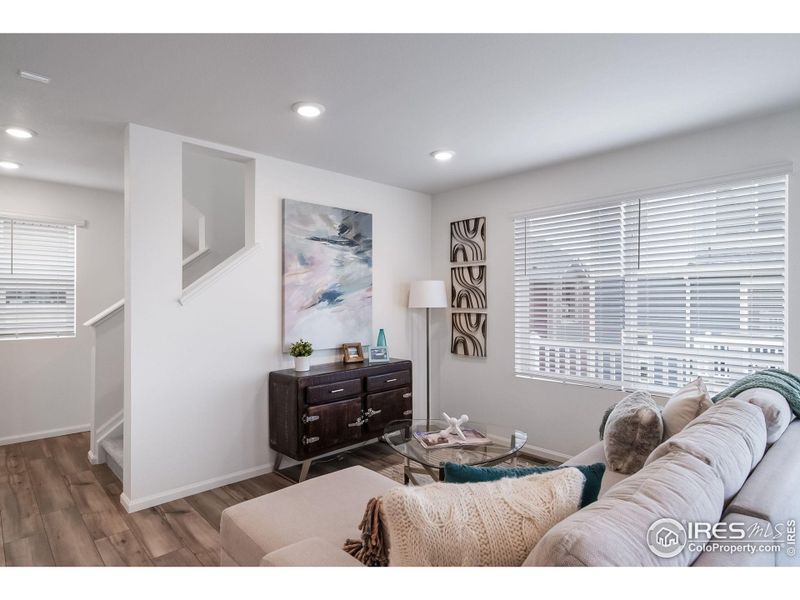 Furnished interior view inside a new home in , Johnstown (Image 11). Furnished interior view inside a new home in , Johnstown (Image 11).