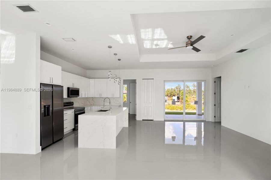 Furnished interior view inside a new home in , Lehigh Acres (Image 13).