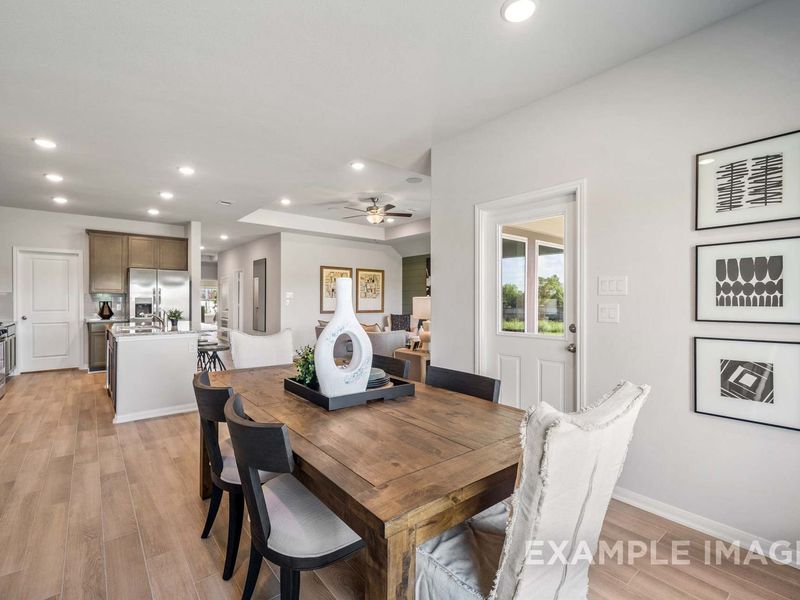Representative furnished interior of a home built from the The Acadia A with 3-Car Garage by Davidson Homes LLC in River Ranch Meadows, Dayton (Image 17). Representative furnished interior of a home built from the The Acadia A with 3-Car Garage by Davidson Homes LLC in River Ranch Meadows, Dayton (Image 17).