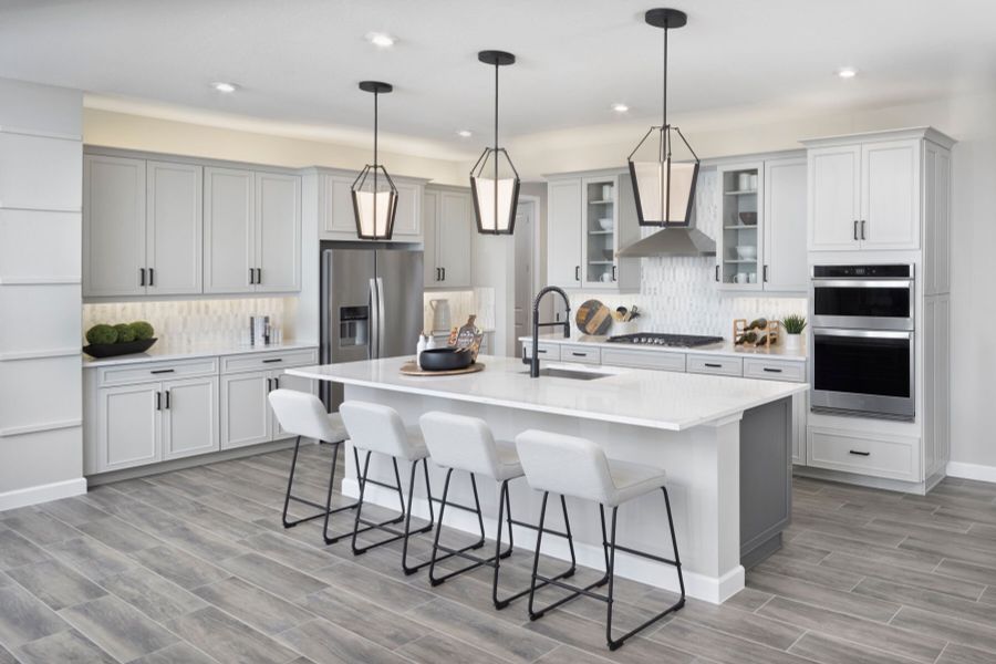 Representative furnished interior of a home built from the Dahlia by Mattamy Homes in Tradition, Port St. Lucie (Image 5).